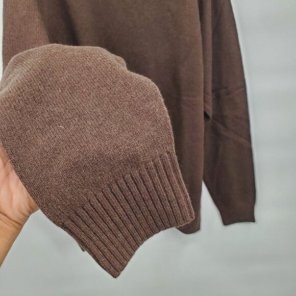 Duluth Trading Co Lambswool Crew Sweater Men Size Large Tall NWT Long Sleeve - Picture 3 of 13